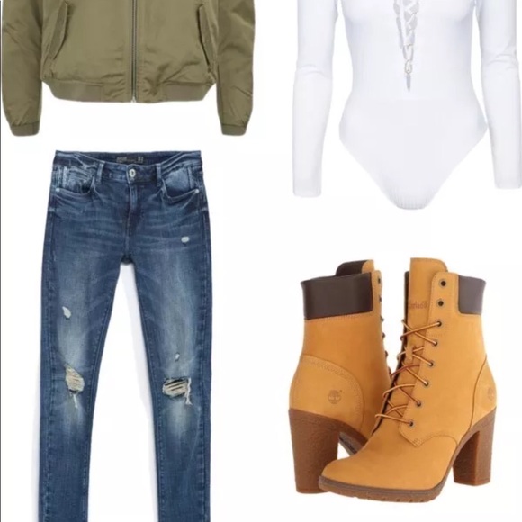 allington 6 inch lace boots black